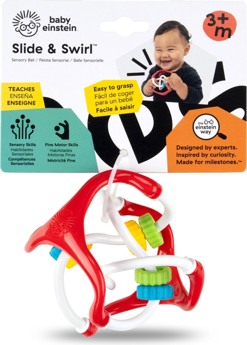Baby Einstein - Slide Swirl - Multisensorisk Sansebold Til Børn