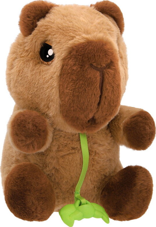 Baby Paws - Interaktiv Capybara Bamse Med Lyd - W4 - 24 Cm