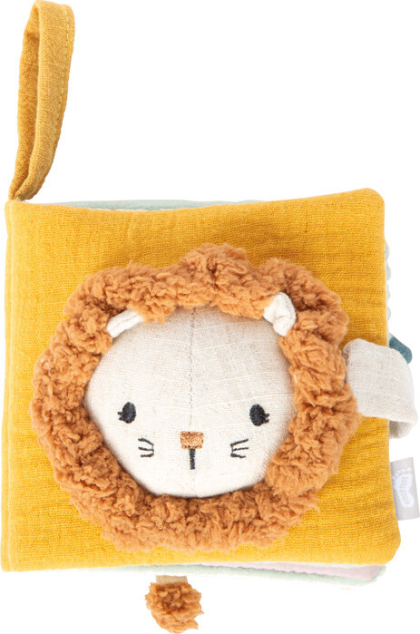 Baby Toy Touch And Feel Book Made Of Fabric Little Lion
