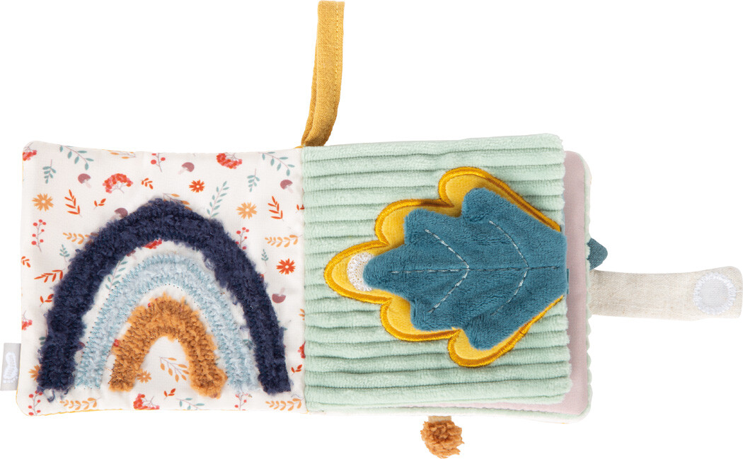 Baby Toy Touch And Feel Book Made Of Fabric Little Lion
