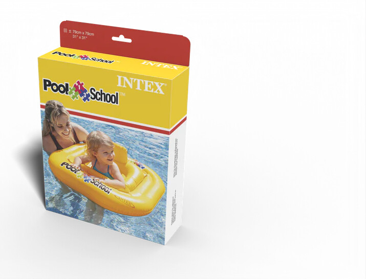 Babybadering Med Sæde - 0-15 Kg - Intex