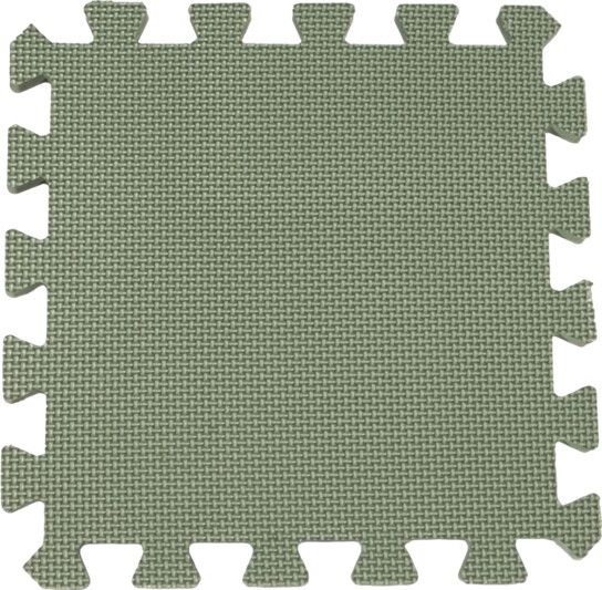 Babydan - Skumgulv - Soft Green - 90 X 90 Cm