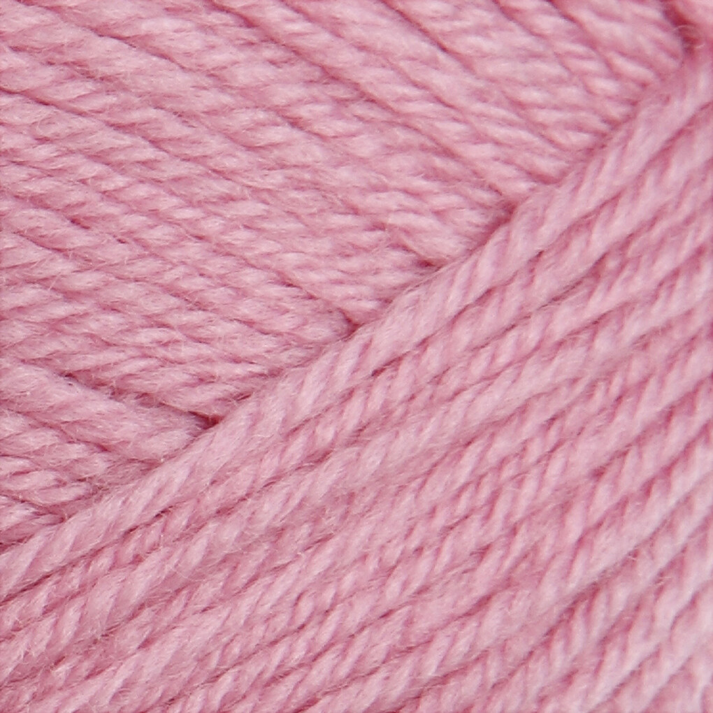 Babygarn - Blødt - L 172 M - Mørk Rosa - 50 G