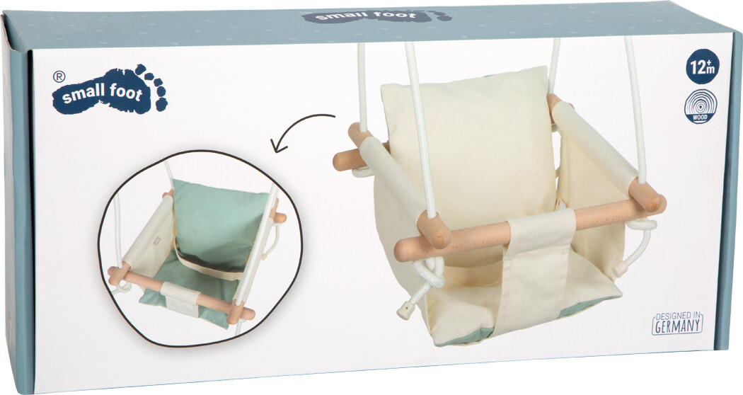Babygynge - Indendørs - Træ - Beige - Small Foot