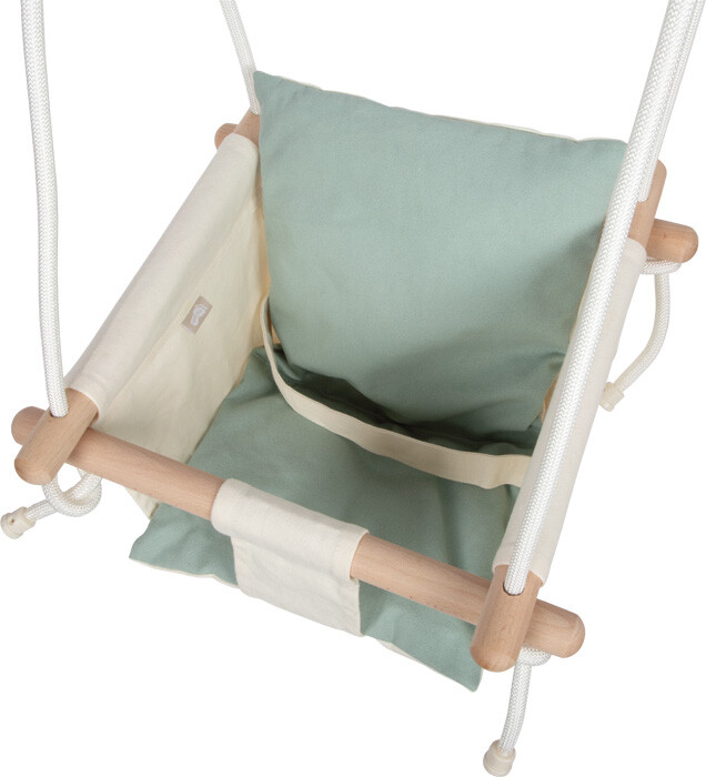 Babygynge - Indendørs - Træ - Beige - Small Foot