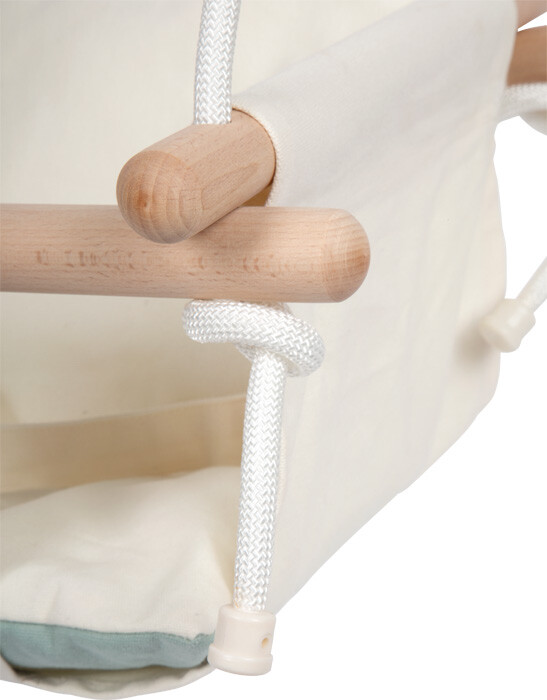 Babygynge - Indendørs - Træ - Beige - Small Foot
