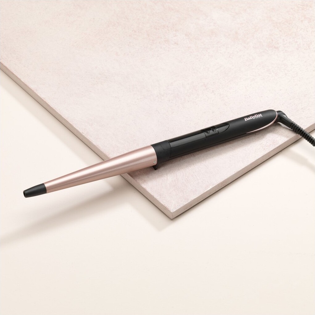 Babyliss Krøllejern - Rose Quartz Conical - 25-13 Mm