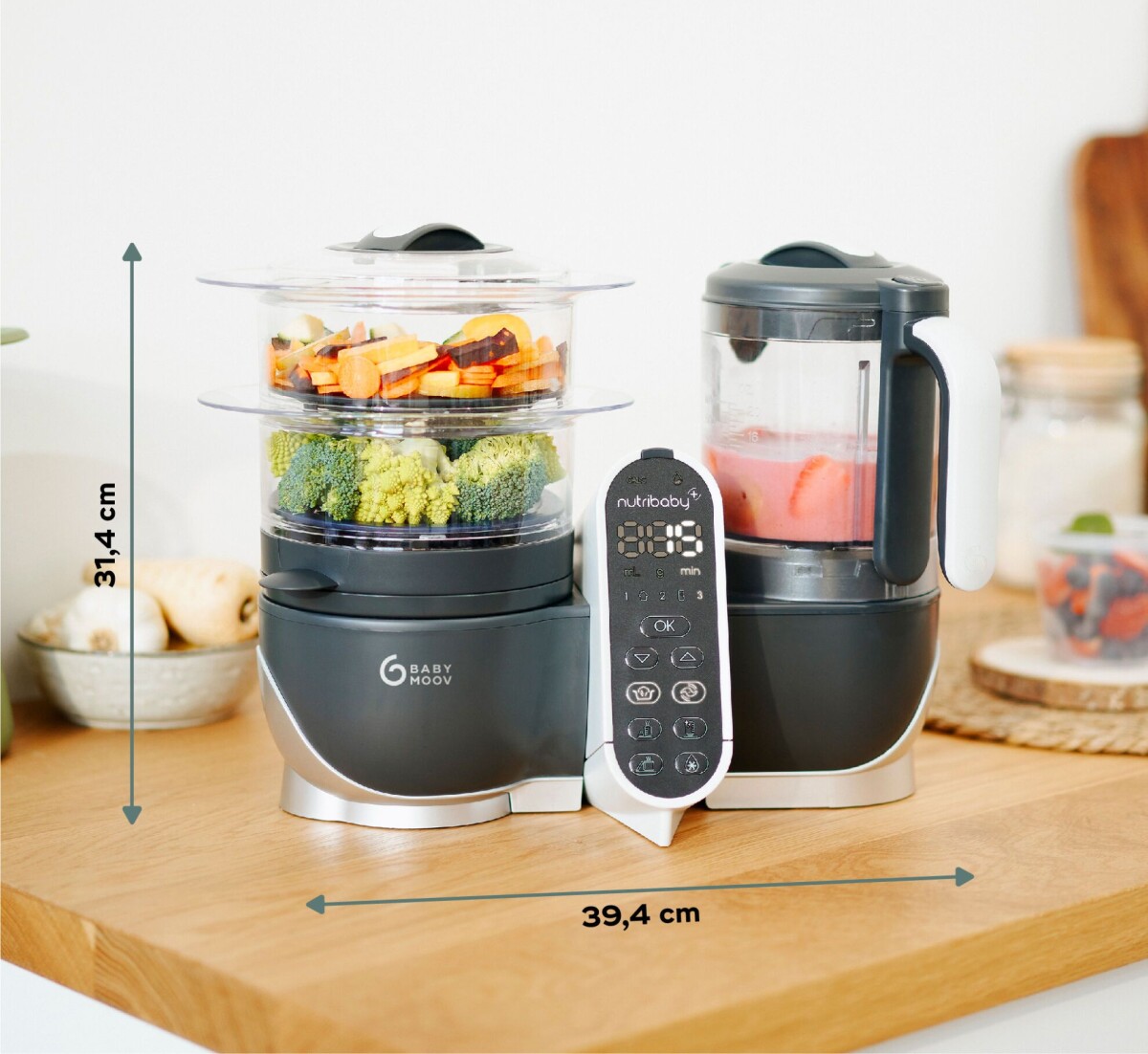 Babymoov - Nutribaby - Industrial Grey