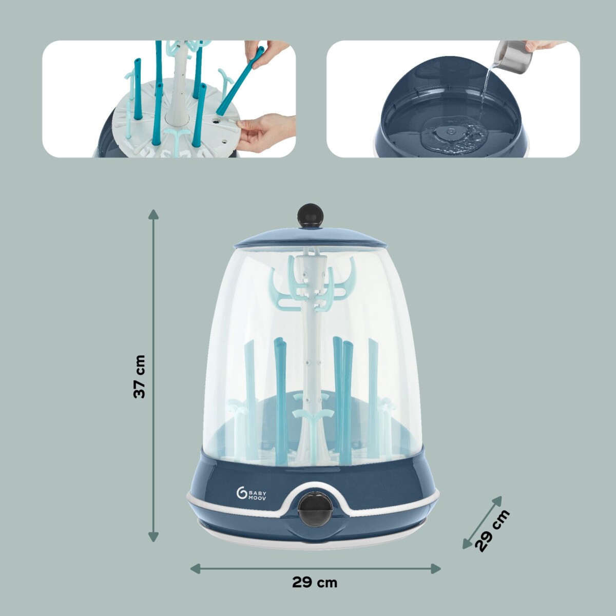 Babymoov - Turbo Damp Sterilisator