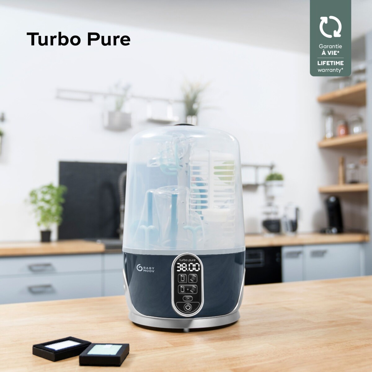 Babymoov - Turbo Pure Sterilizer And Dry Purifying Bottles