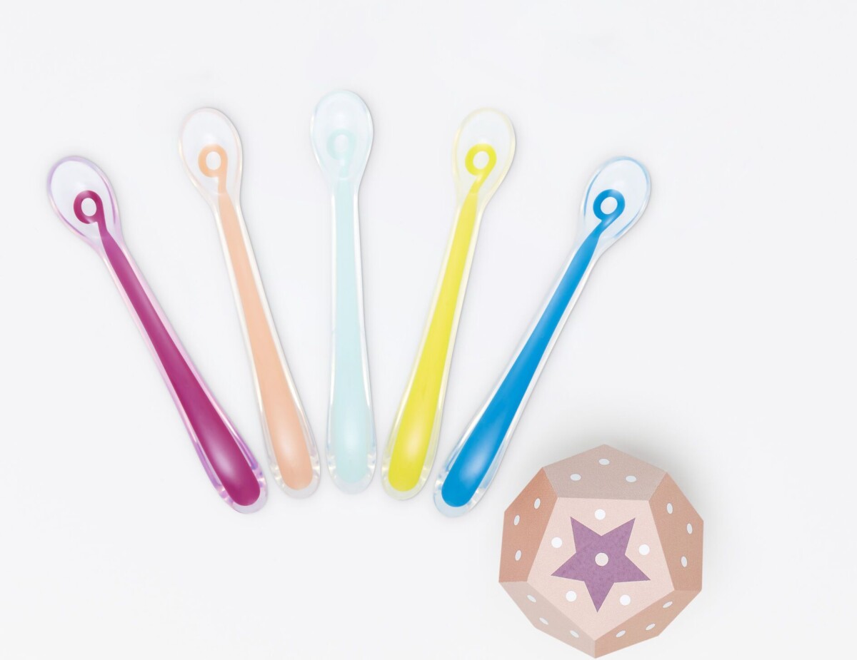 Babymoov - Whitehead Spoons Set - Multicolor