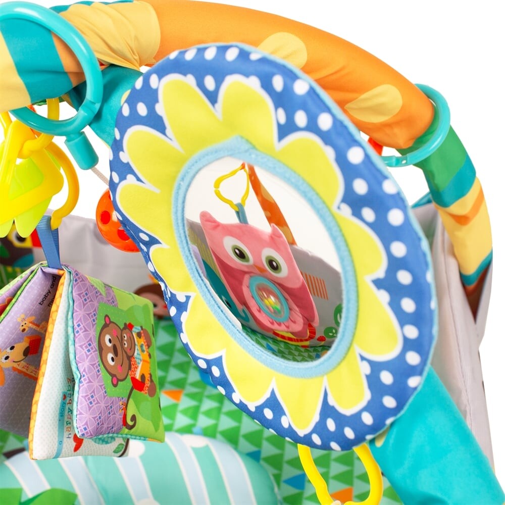 Babytrold - Aktivitetstæppe - Happy Space Play Gym 3I1