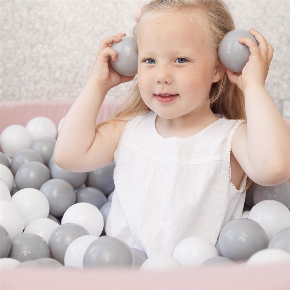 Babytrold - Boldbassin Med Bolde - Rose