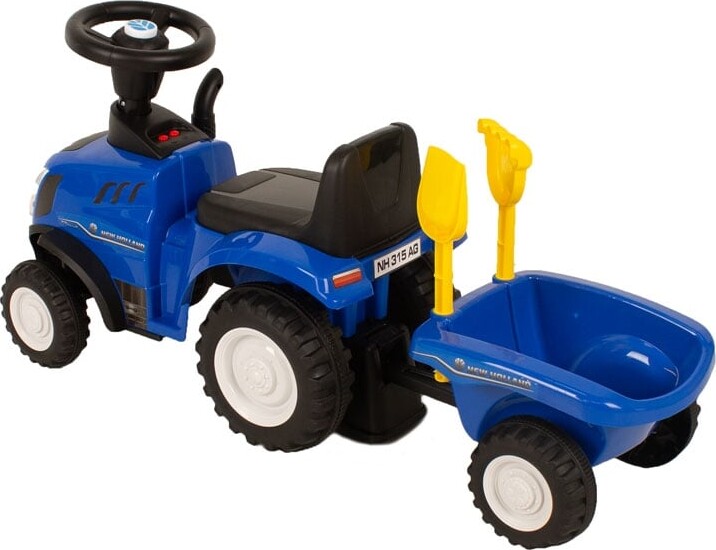 Babytrold - Gåbil - Traktor - Blå