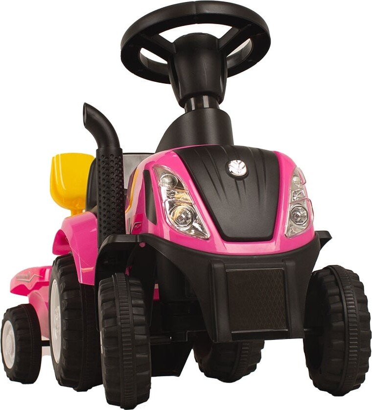 Babytrold - Gåbil - Traktor - Pink