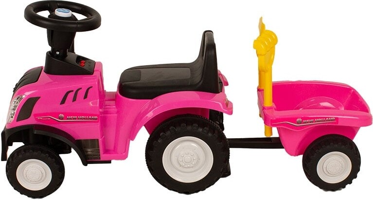 Babytrold - Gåbil - Traktor - Pink