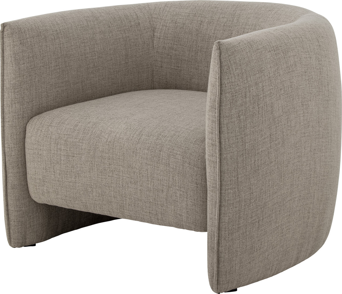 Bloomingville - Bacio Loungestol - Natur - Genanvendt Polyester