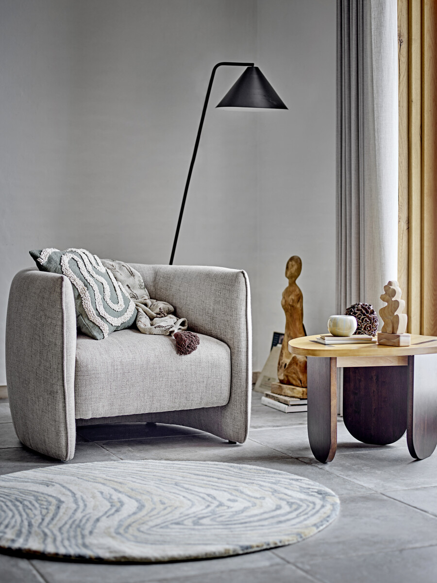 Bloomingville - Bacio Loungestol - Natur - Genanvendt Polyester