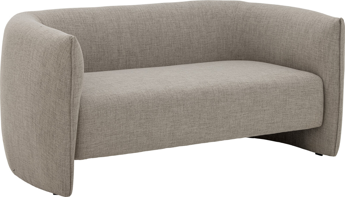 Bloomingville - Bacio Sofa - Natur - Polyester - 2 Personer
