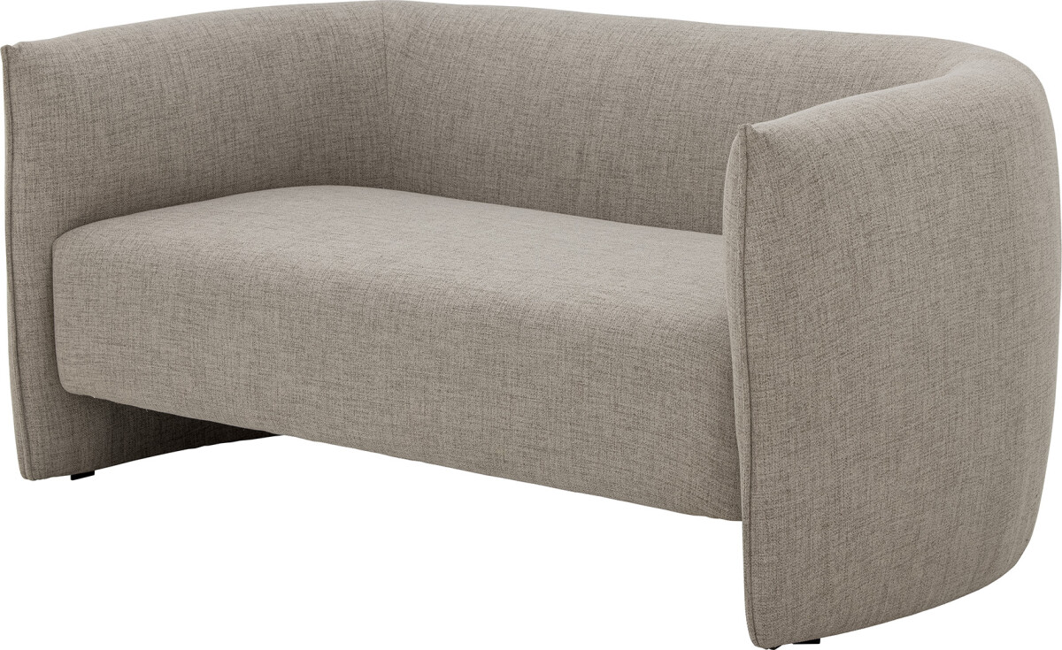 Bloomingville - Bacio Sofa - Natur - Polyester - 2 Personer