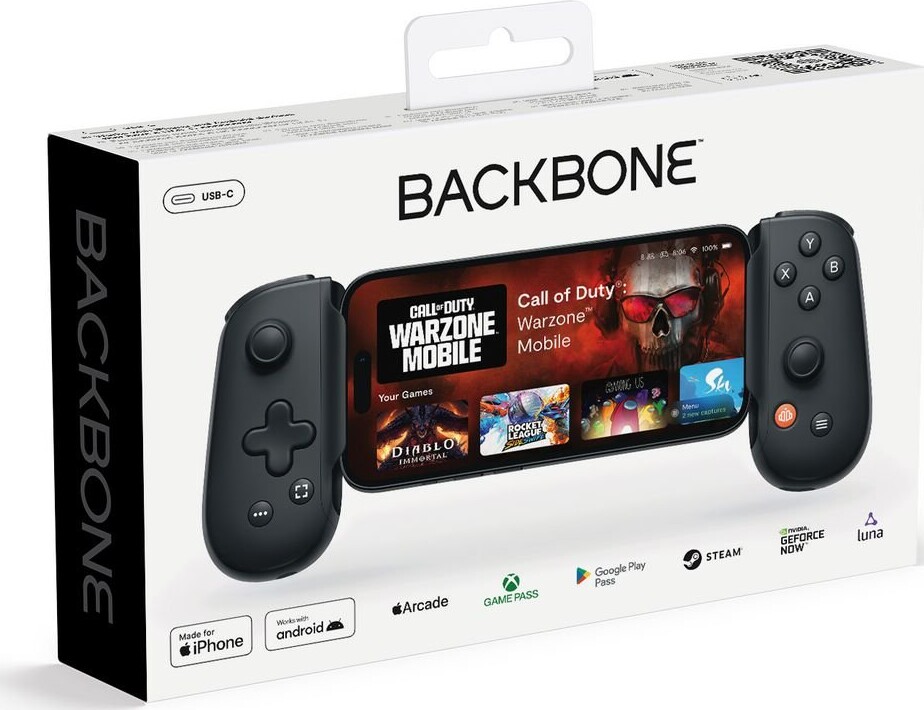Backbone - One Mobile Gaming Controller For Android - Xbox Edition New