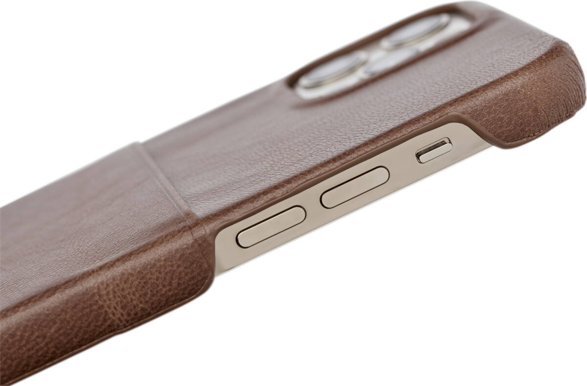 Trunk - Iphone Xxs11 Pro Cover - Med Kortholder - Ægte Læder - Brun