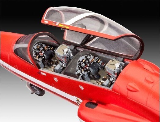 Revell - Bae Hawk T1 Red Arrows Modelfly - 1 72 - Level 3 - 04921