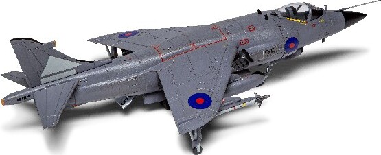 Airfix - Bae Sea Harrier Frs1 Modelfly Byggesæt - 1 72 - A04051A
