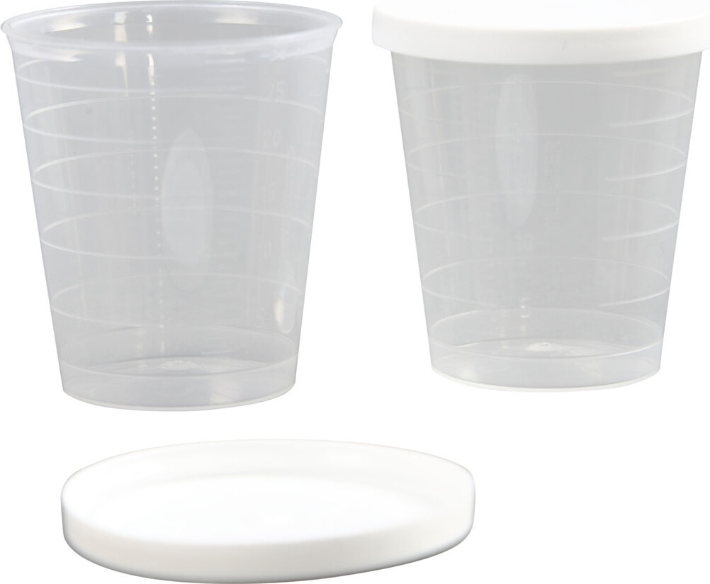 Bæger M Låg - 30 Ml - 75 Stk