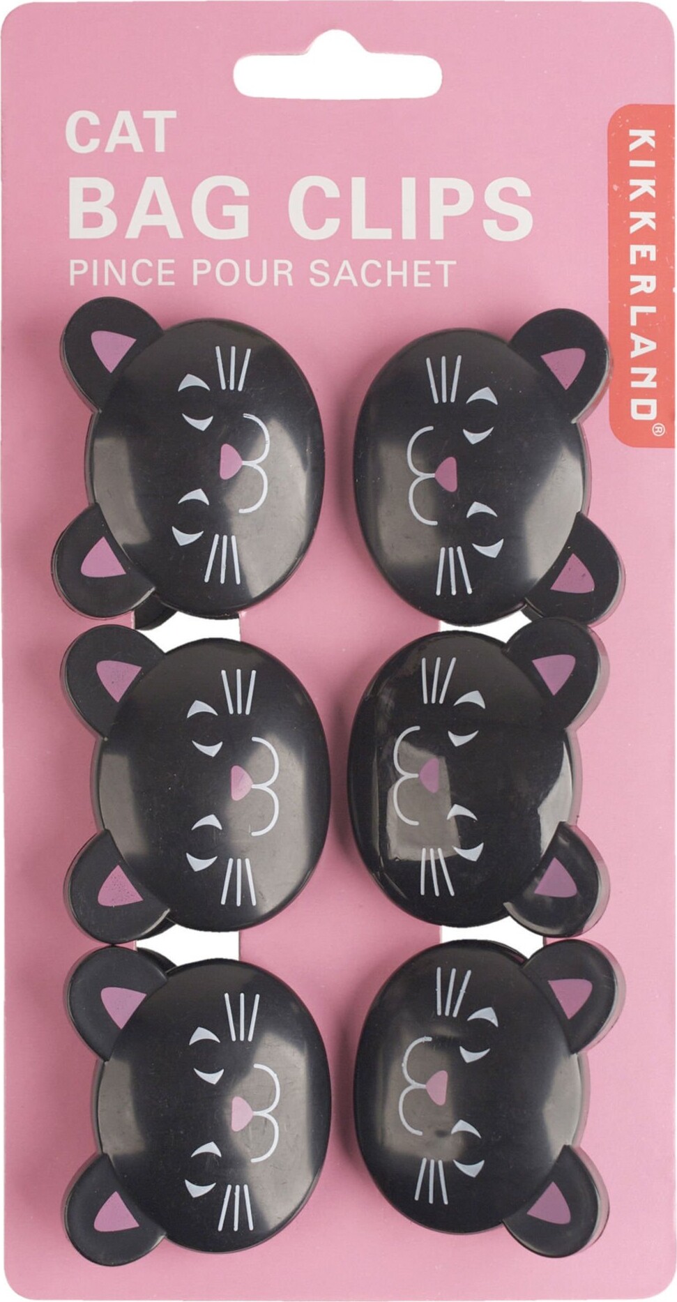 Kikkerland - Katte Poselukker - 6 Stk