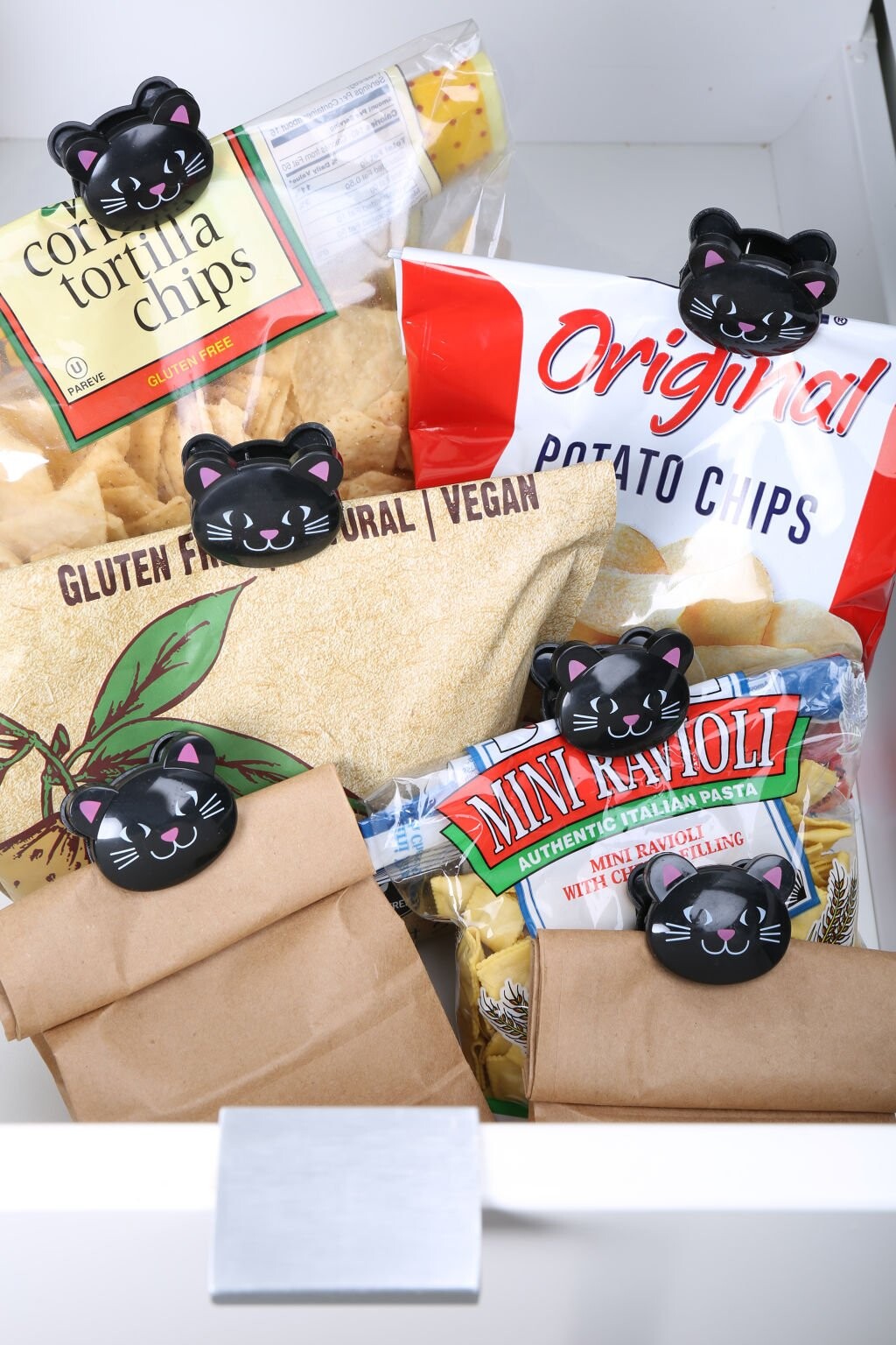 Kikkerland - Katte Poselukker - 6 Stk