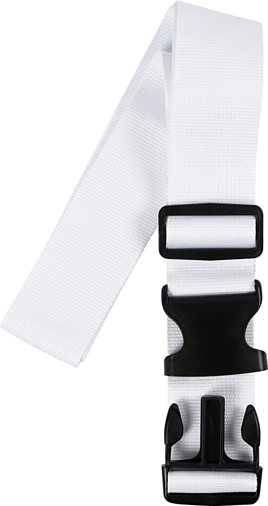 Bagagerem - Hvid - B 5 Cm - L 92-164 Cm