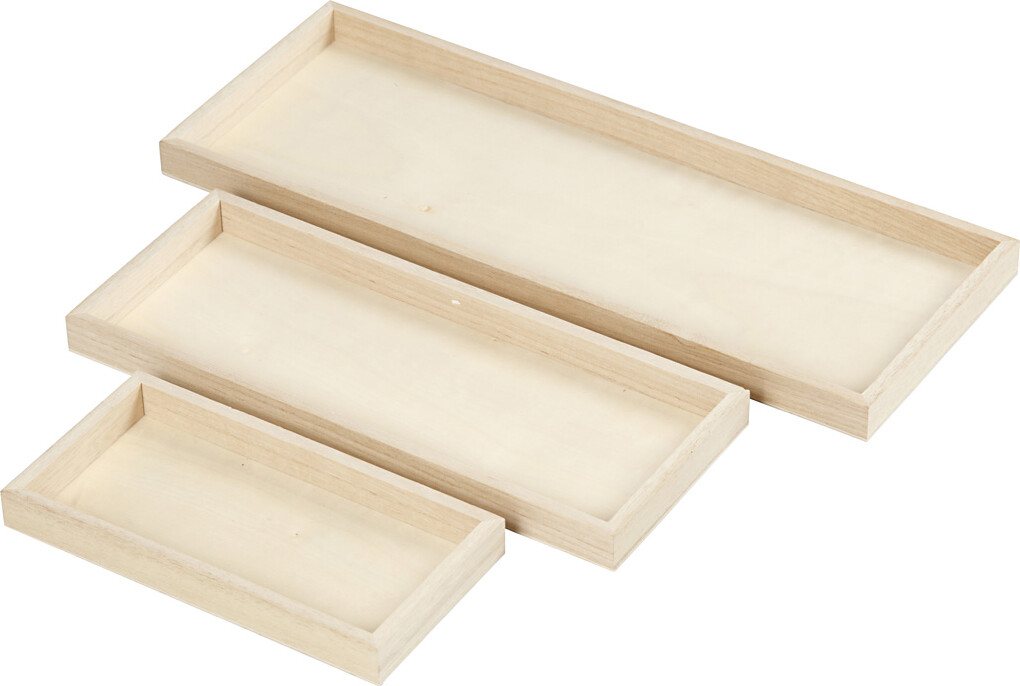 Bakker - L 20 30 40 Cm - B 10 12 15 Cm - 3 Stk