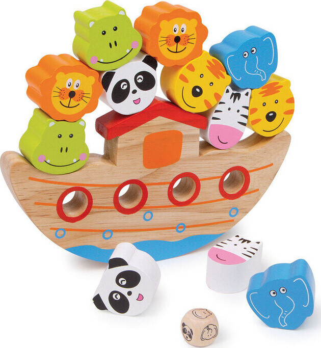 Balancespil Til Børn - Båd Med Dyr - Small Foot
