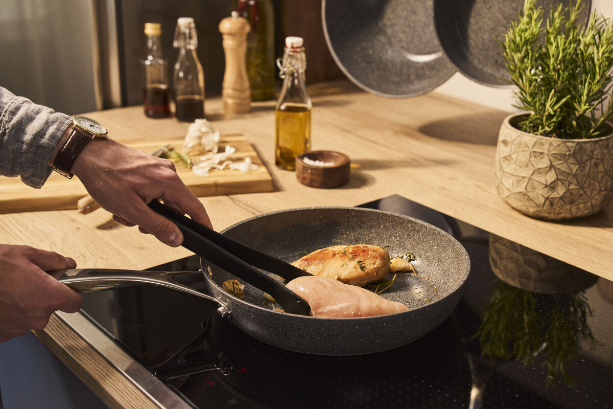 Ballarini - Salina Ceramic Stegepande - Aluminium - 32 Cm