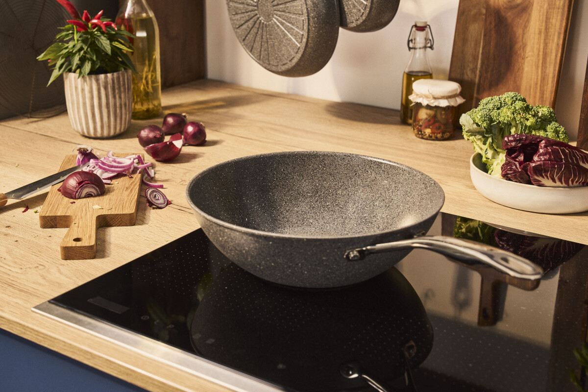 Ballarini - Salina Ceramic Wok - No-Color - 30 Cm