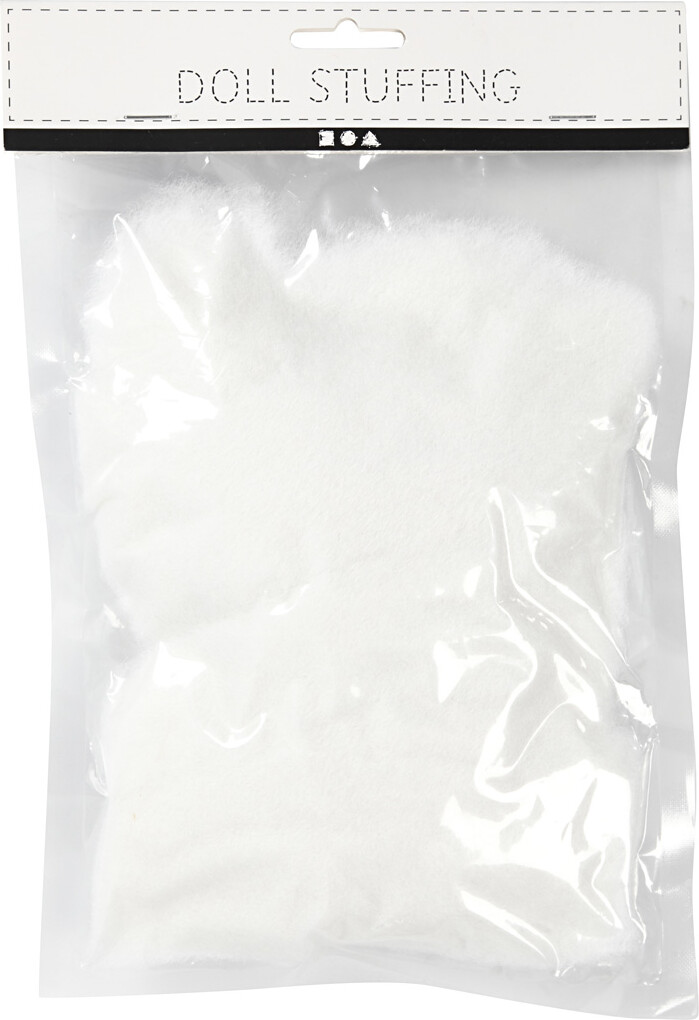 Bamsefyld - Hvid - 50 G
