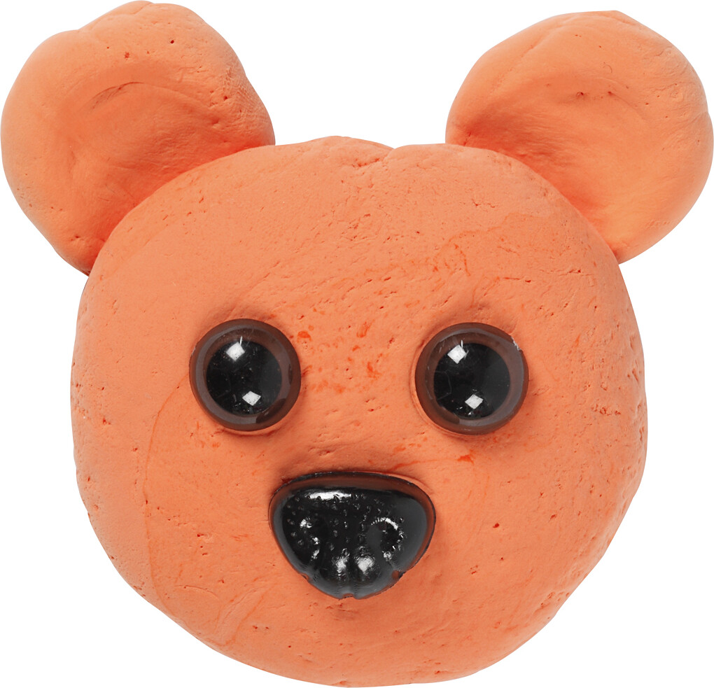 Bamseøjne Og -Snuder - Ø 10 12 5 15 Mm - Str 15 25 Mm - 12 Assorterede