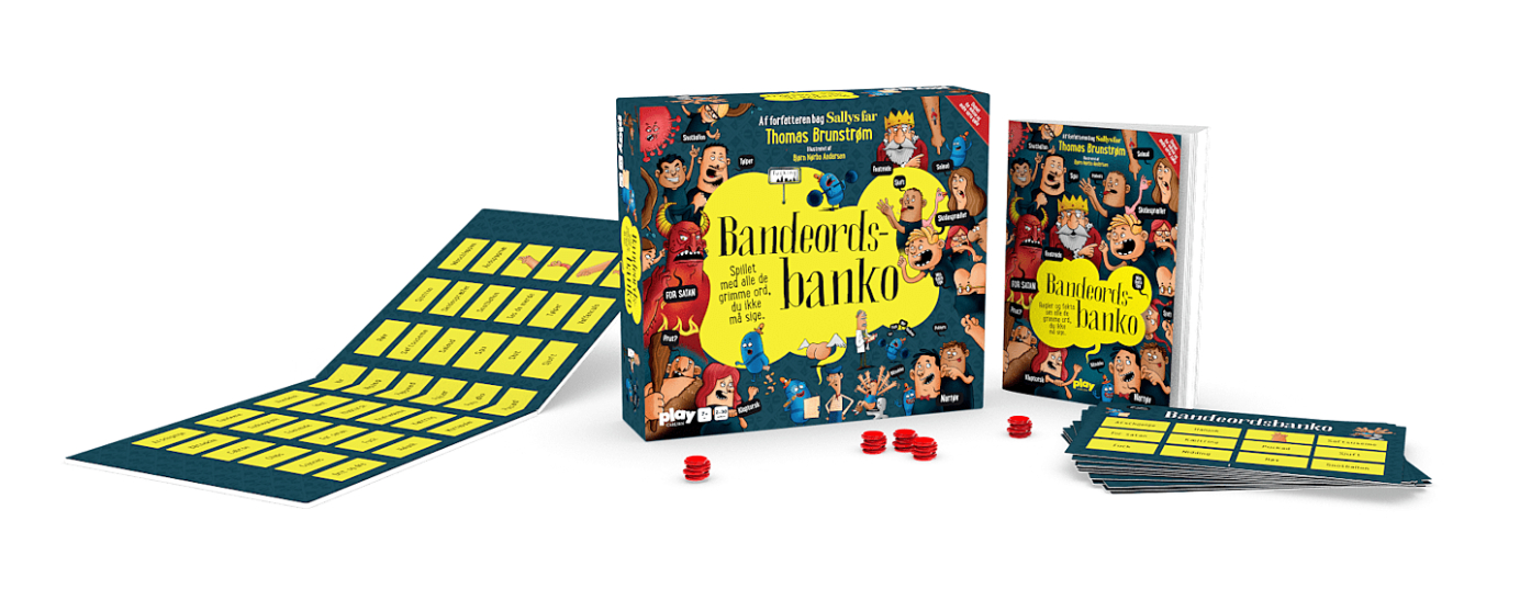 Bandeordsbanko - Brætspil Af Thomas Brunstrøm