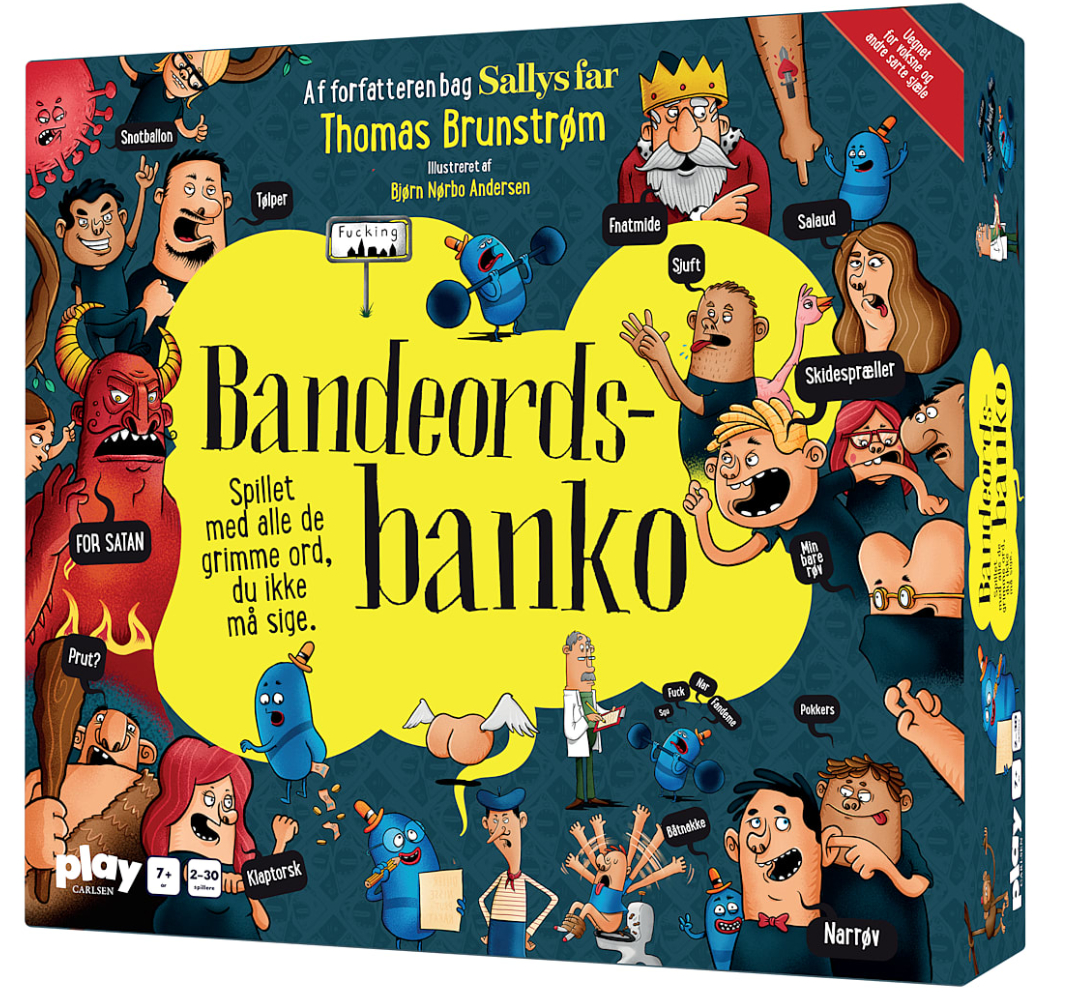 Bandeordsbanko - Brætspil Af Thomas Brunstrøm
