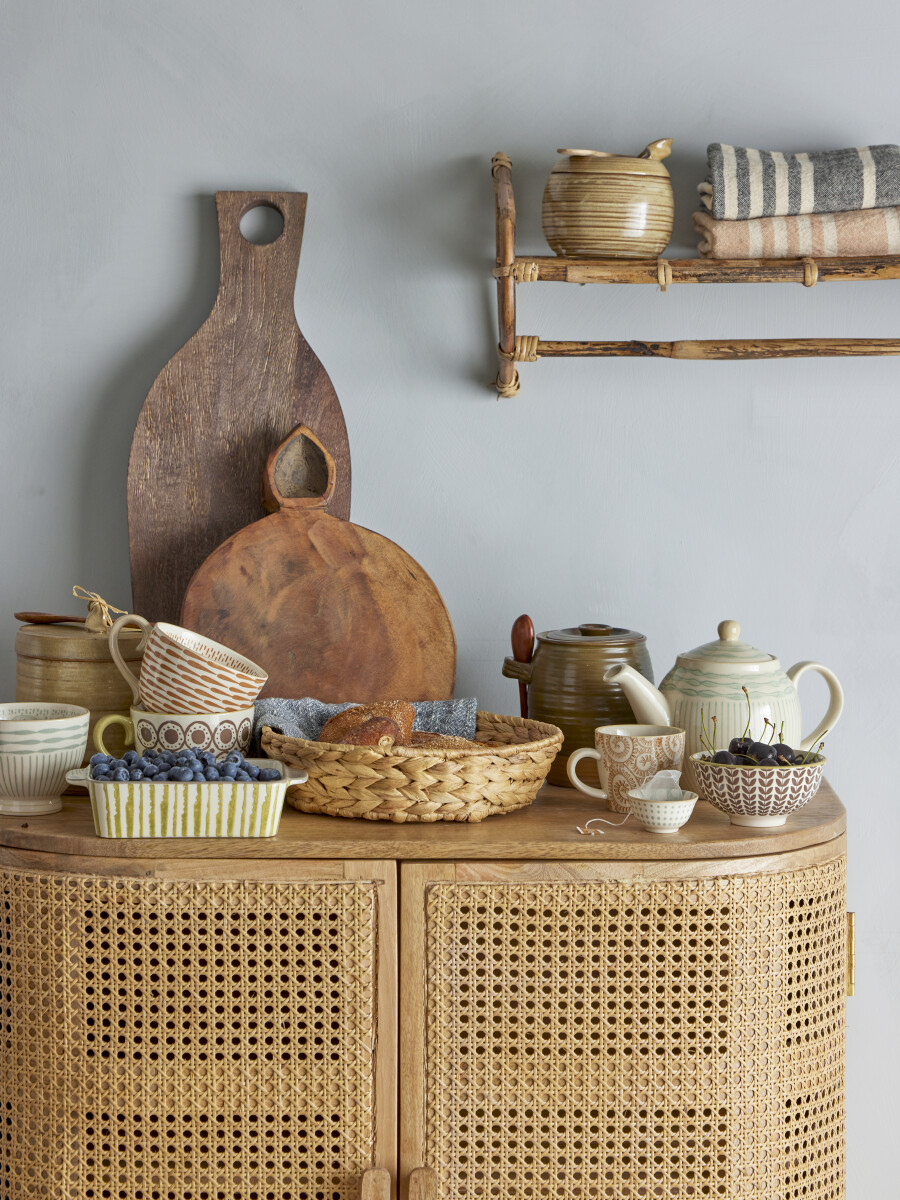 Creative Collection - Bandol Skab - Natur - Mango Træ - 80X75X40 Cm