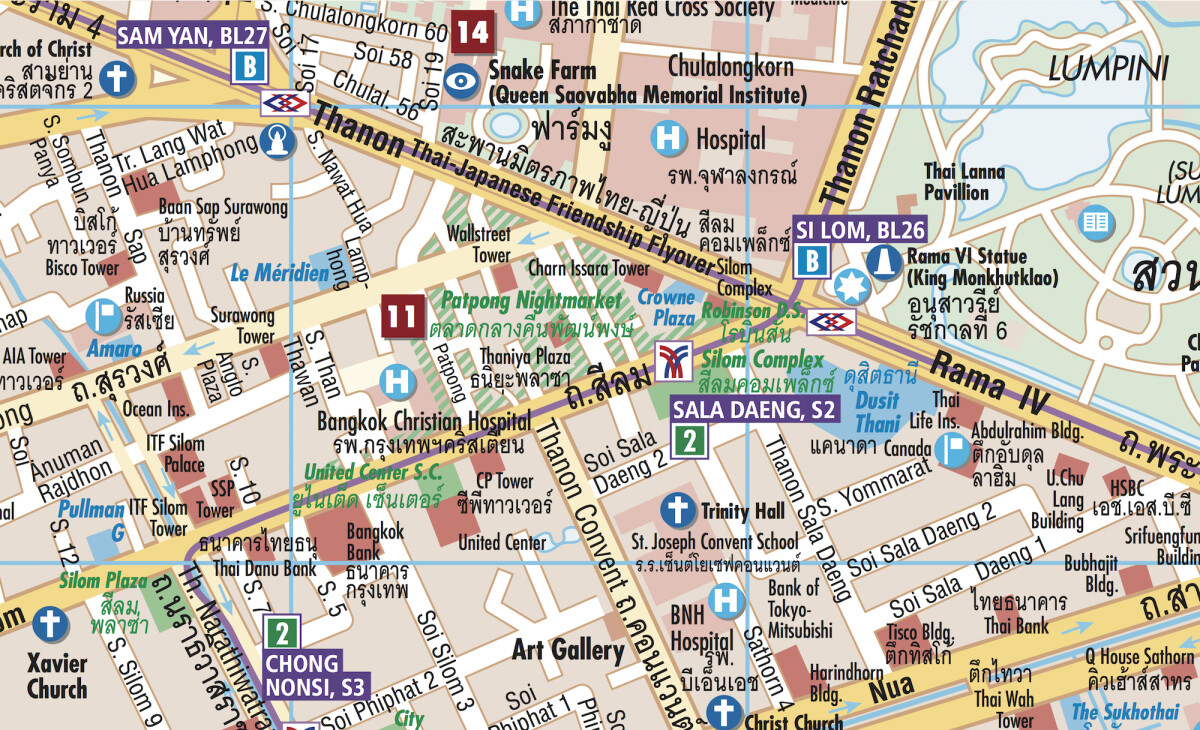 Bangkok - Borch Maps