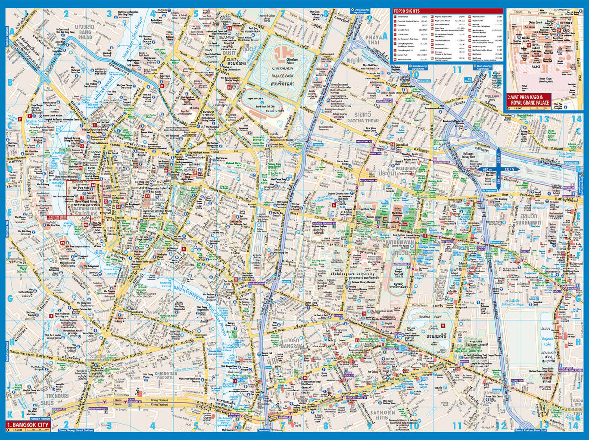 Bangkok - Borch Maps