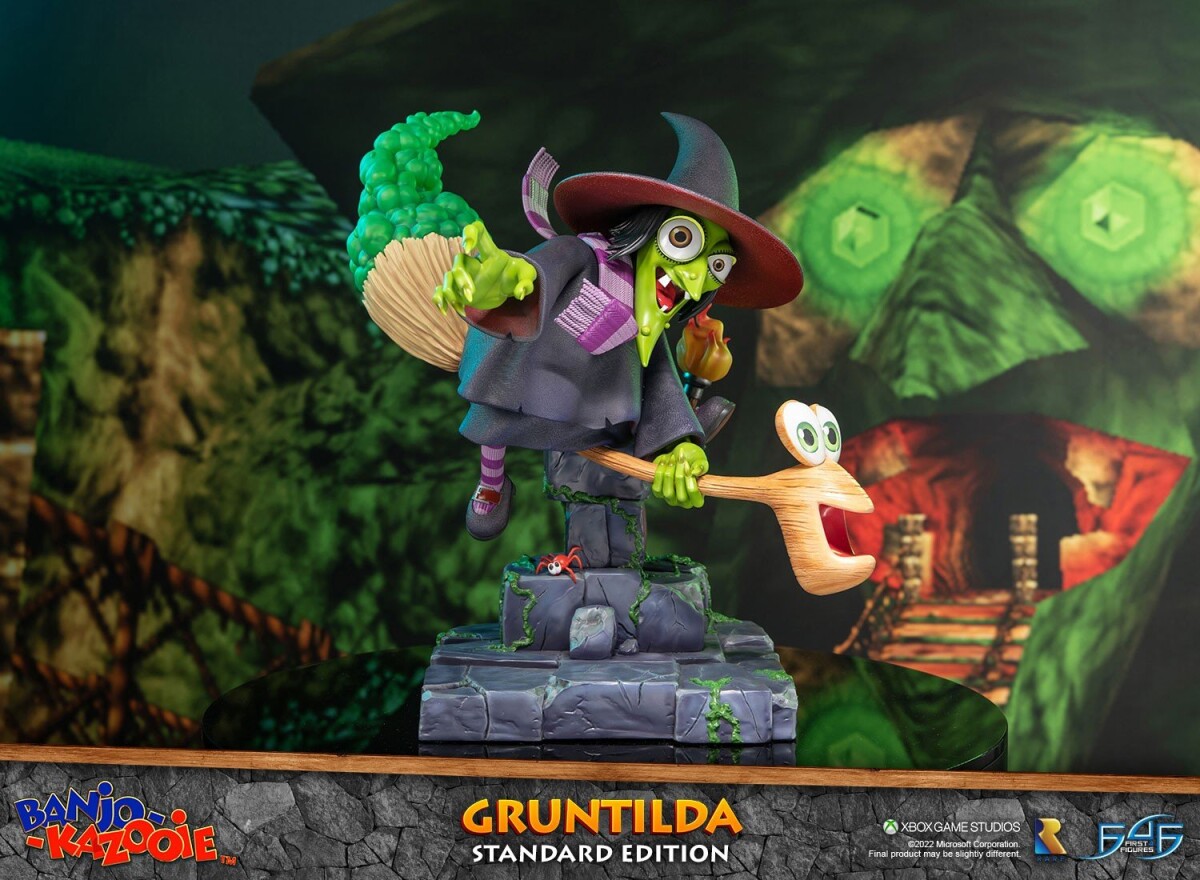 Banjo Kazooie Statue - Gruntilda - Resin Figur - 40 Cm - First4Figures