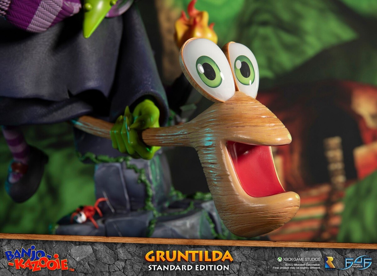 Banjo Kazooie Statue - Gruntilda - Resin Figur - 40 Cm - First4Figures