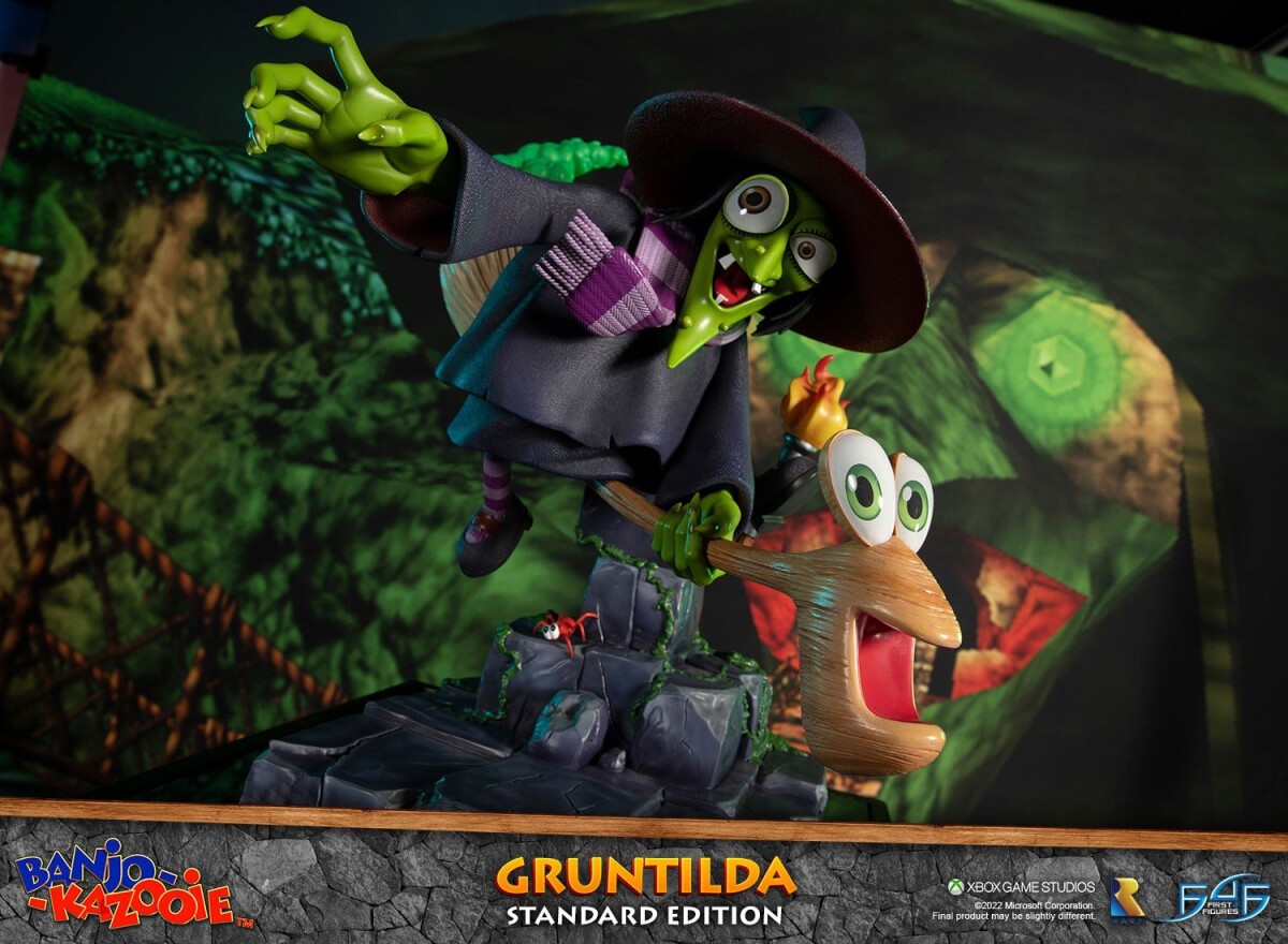 Banjo Kazooie Statue - Gruntilda - Resin Figur - 40 Cm - First4Figures