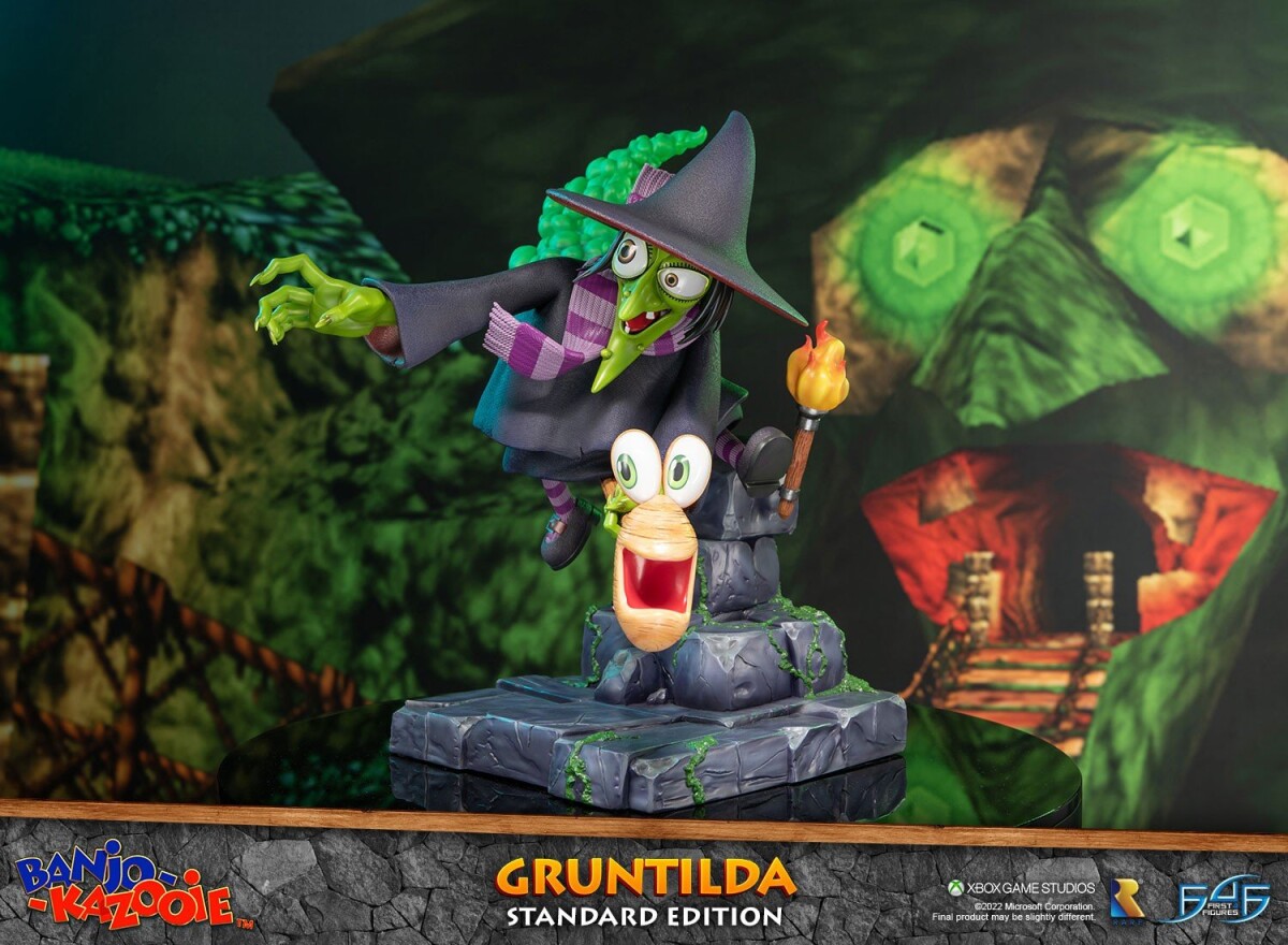 Banjo Kazooie Statue - Gruntilda - Resin Figur - 40 Cm - First4Figures