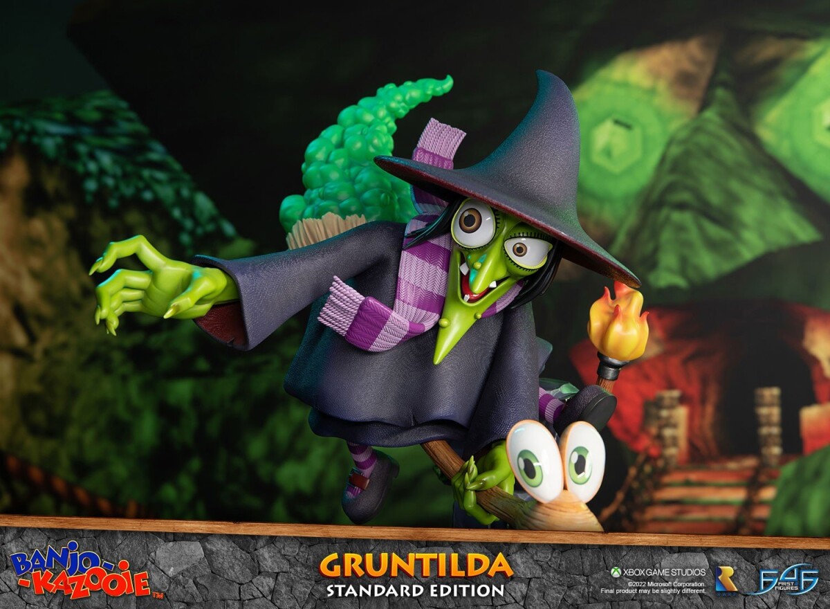 Banjo Kazooie Statue - Gruntilda - Resin Figur - 40 Cm - First4Figures