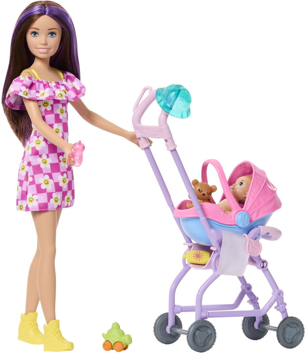 Barbie - Babysitting Skipper Legesæt