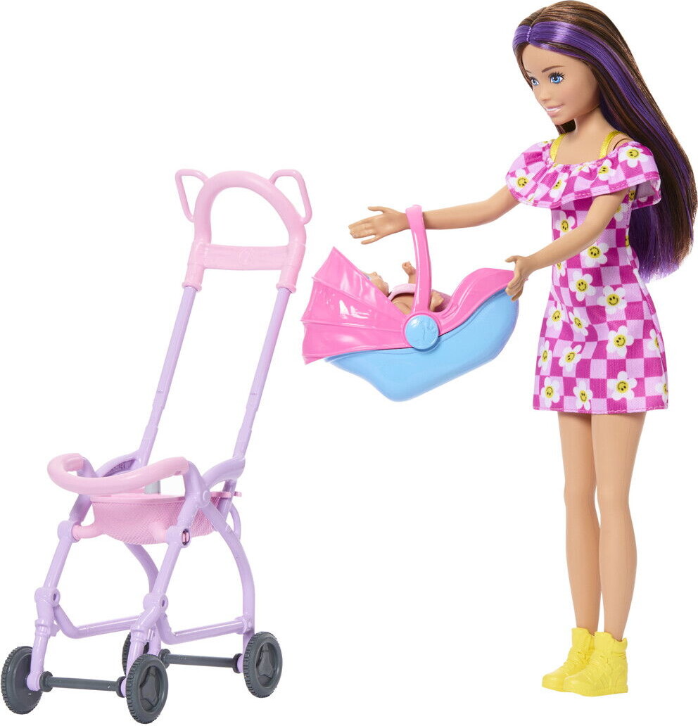 Barbie - Babysitting Skipper Legesæt